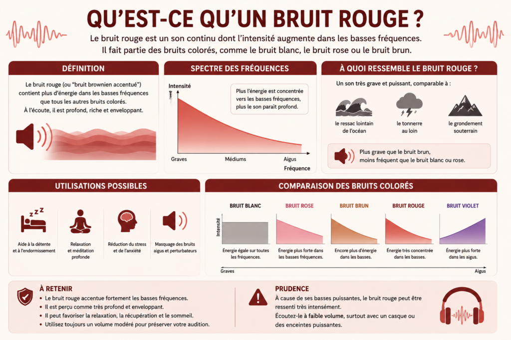 bruit rouge